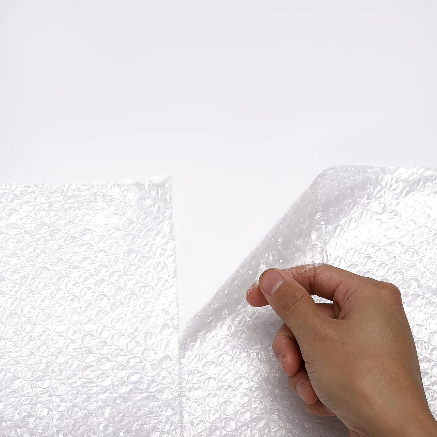 wanguagua Bubble Packing Moving Wrap, 12 Inch x 72 ft Total, 2 Pack | Heavy Duty Fully-inflated Bubbles for Boxes, Shipping Cushioning Supplies, Perforated Every 12"